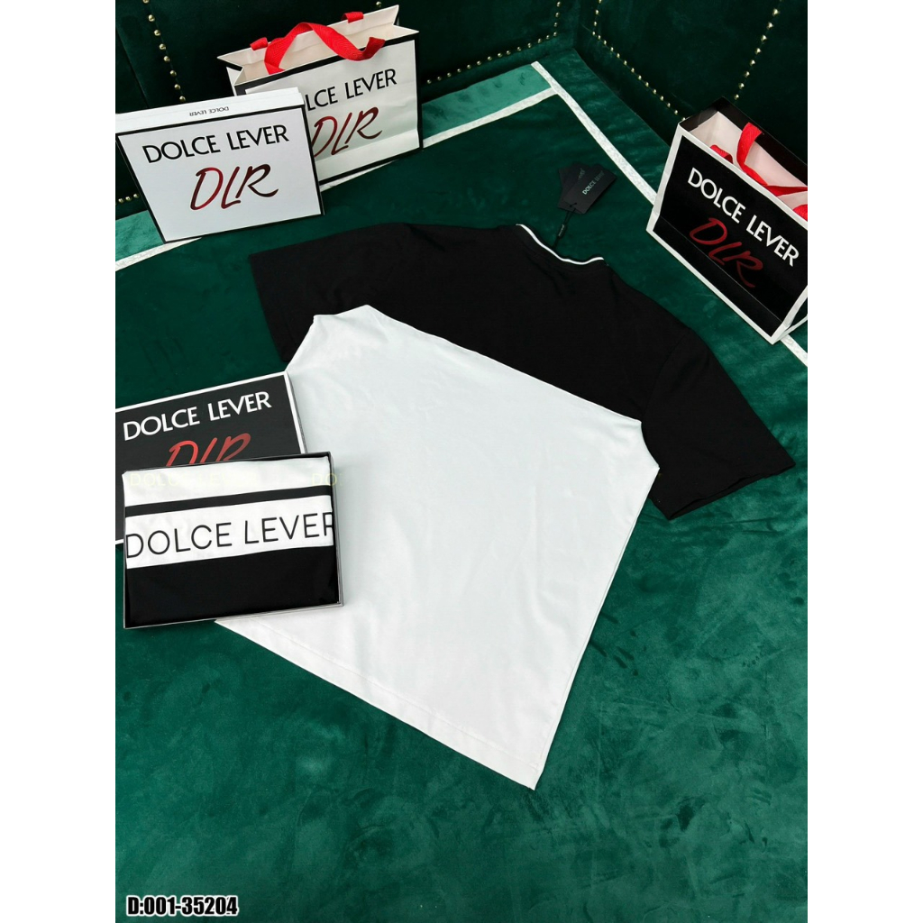 Áo Phông DG Nam In Chữ Ngang Ngực Siêu Đẹp - Áo Thun DG Nam In Nhiệt Cao Cấp Full Box