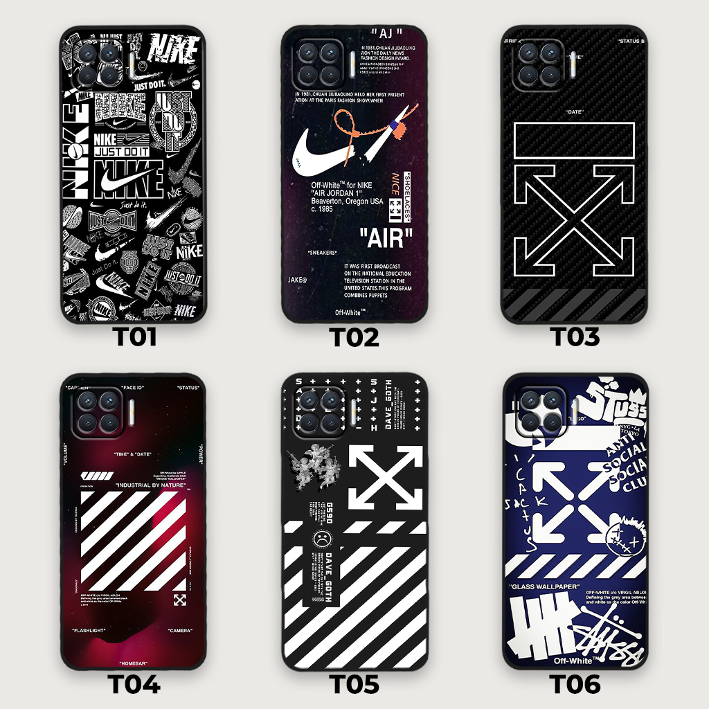 Ốp lưng Oppo A73 / A93 in hình nikee, off whitee thời trang