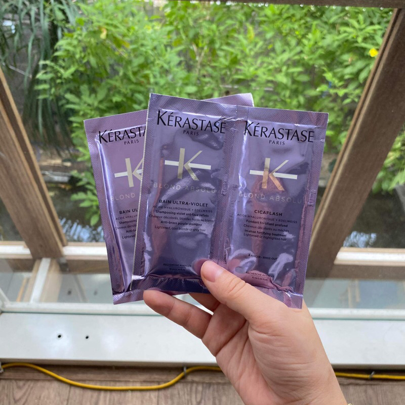 Kerastase gội xả phục hồi tóc hư tổn do tẩy nhuộm