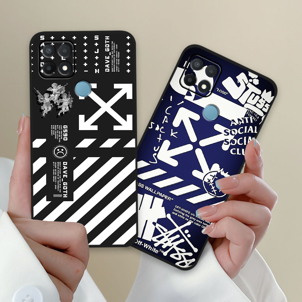 Ốp lưng Oppo A15 / A15s in hình nikee, off whitee thời trang