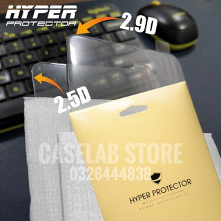 Cường lực HYPER 2.9D siêu bo mép cho iPhone 15, 14, 13, 12, 11, 11 pro, 11 pro max, 6, 7, 8, X, Xr, Xs,...