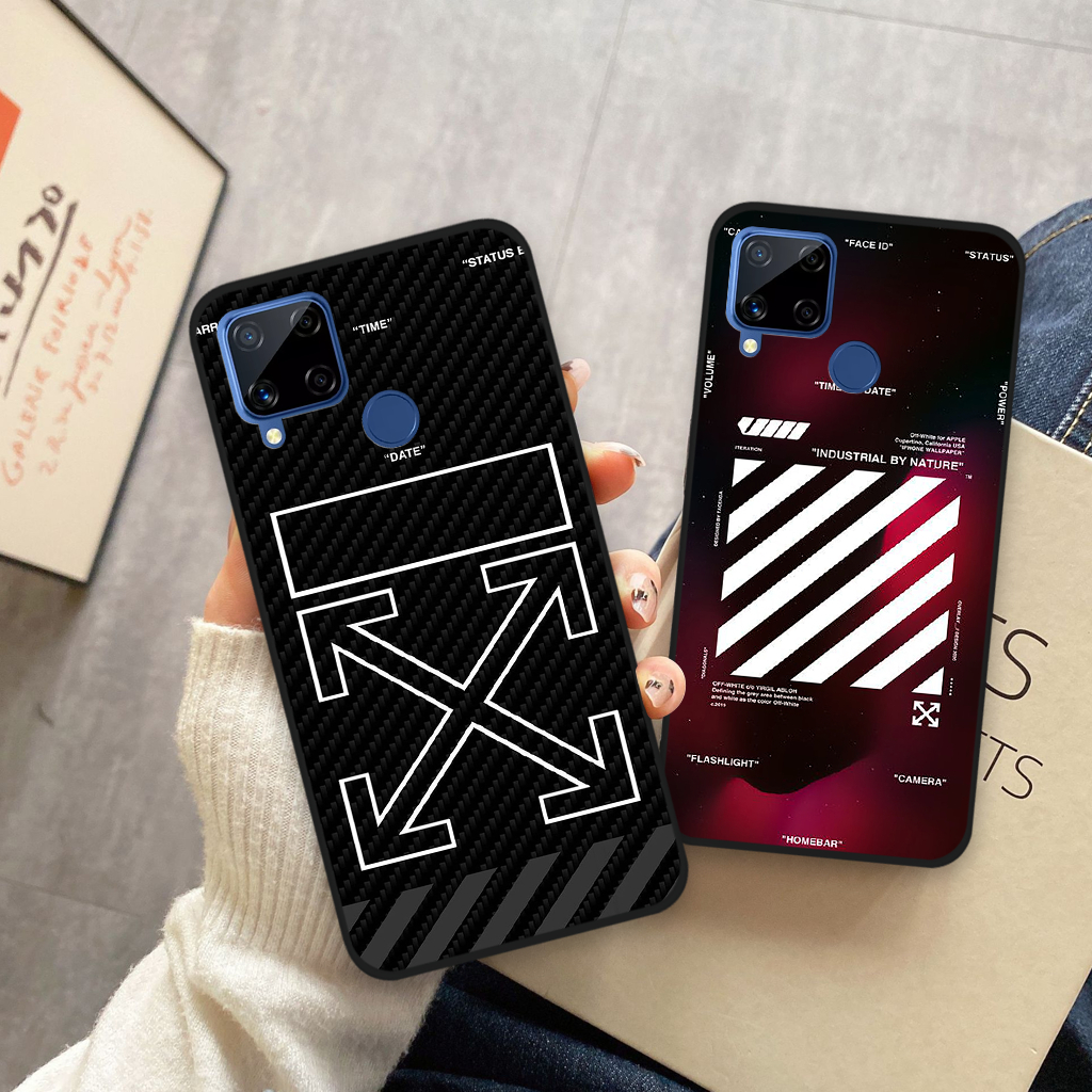 Ốp lưng Realme C12 / Realme C15 / C25 in hình nikee, off whitee thời trang