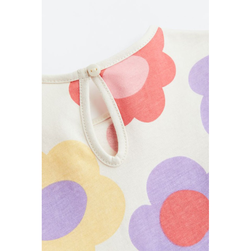 Áo phông dài tay bé gái, bé trai HM Auth | 100% cotton | hàng săn sale