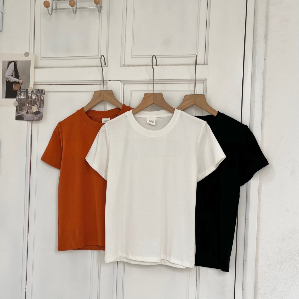 Áo Thun Trơn XONXEN SHOP HUẾ Form Vừa  Mã 820