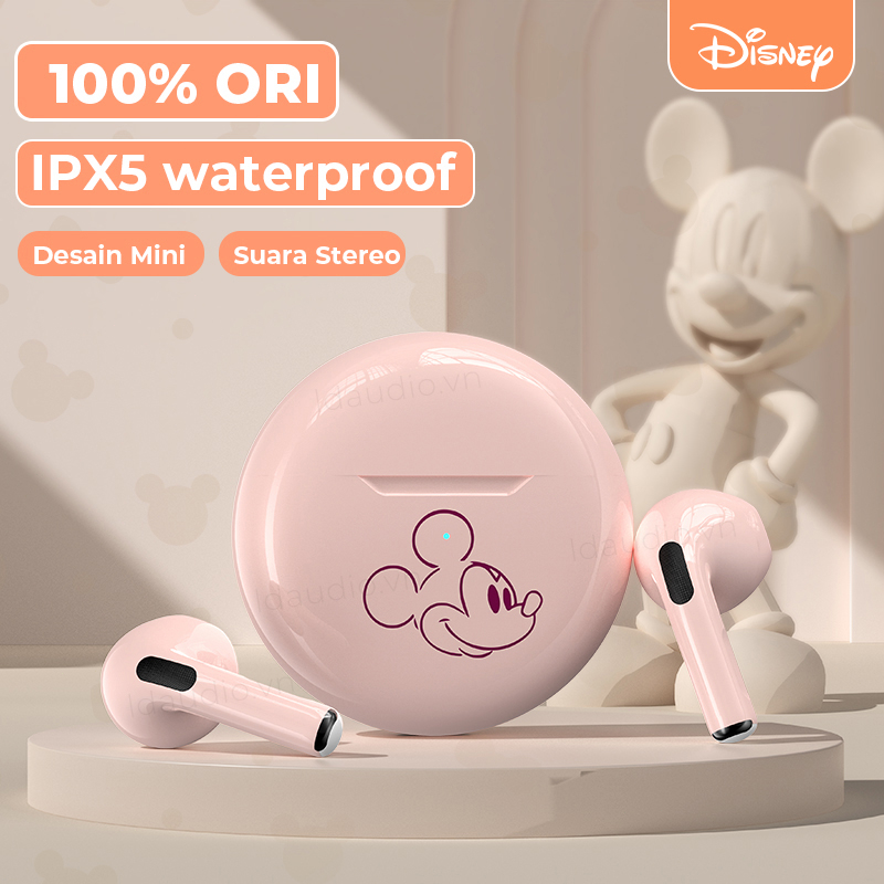Tai nghe TWS Disney F9 100% không dây Bluetooth PRO6 âm thanh Hifi có micro