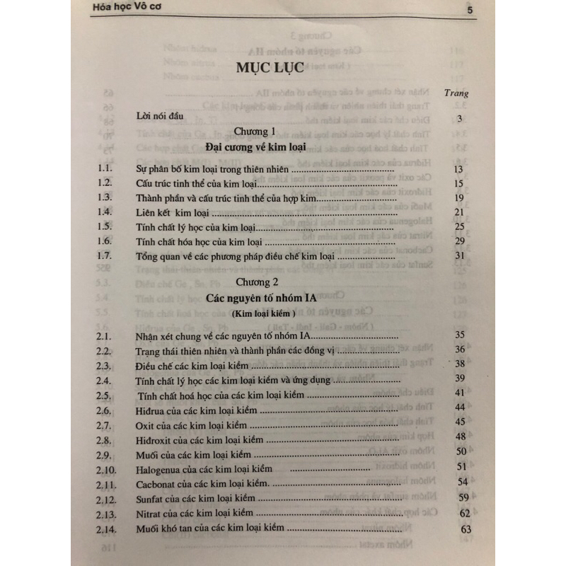 Sách - Hoá học Vô cơ Tập 2: Các Kim loại điển hình