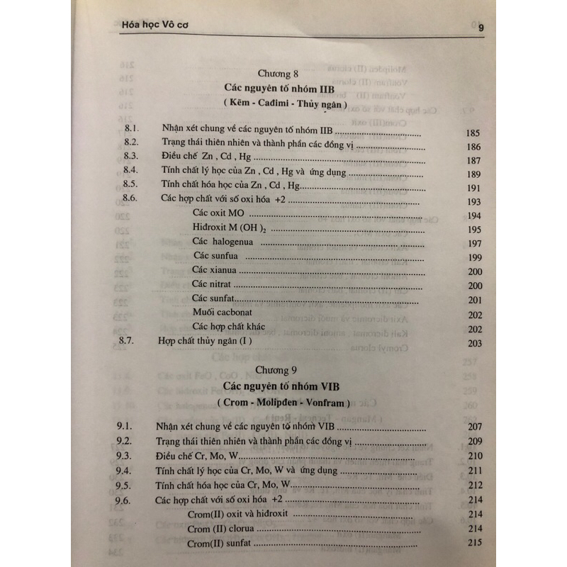 Sách - Hoá học Vô cơ Tập 2: Các Kim loại điển hình