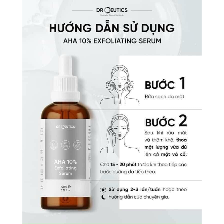 Serum AHA DrCeutics AHA 10% Exfoliating Serum