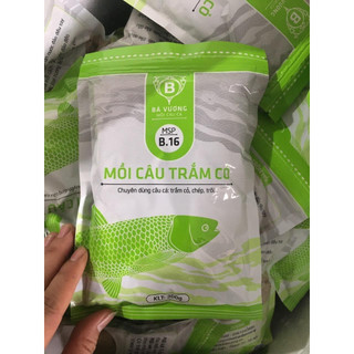 Mồi câu trắm cỏ b16 - mồi câu bá vương