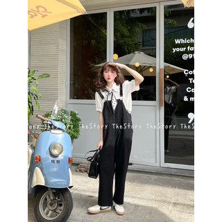 Quần yếm dài q813
