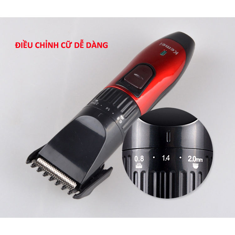 Tông Đơ Cắt Tóc Kemei - Tông Đơ Cắt Tóc Trẻ Em Cao Cấp,Tăng Đơ Hớt Tóc Chuyên Nghiệp