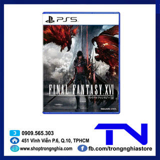 Đĩa game ps5 - final fantasy 16 hệ asia