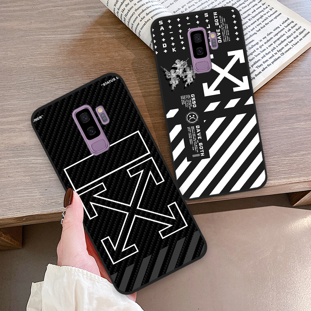 Ốp lưng Samsung S9 / S9 Plus / S9+ in hình nikee, off whitee thời trang