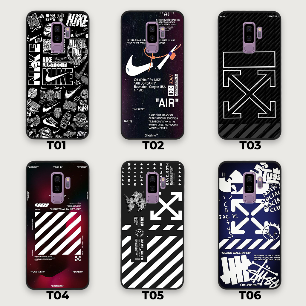 Ốp lưng Samsung S9 / S9 Plus / S9+ in hình nikee, off whitee thời trang