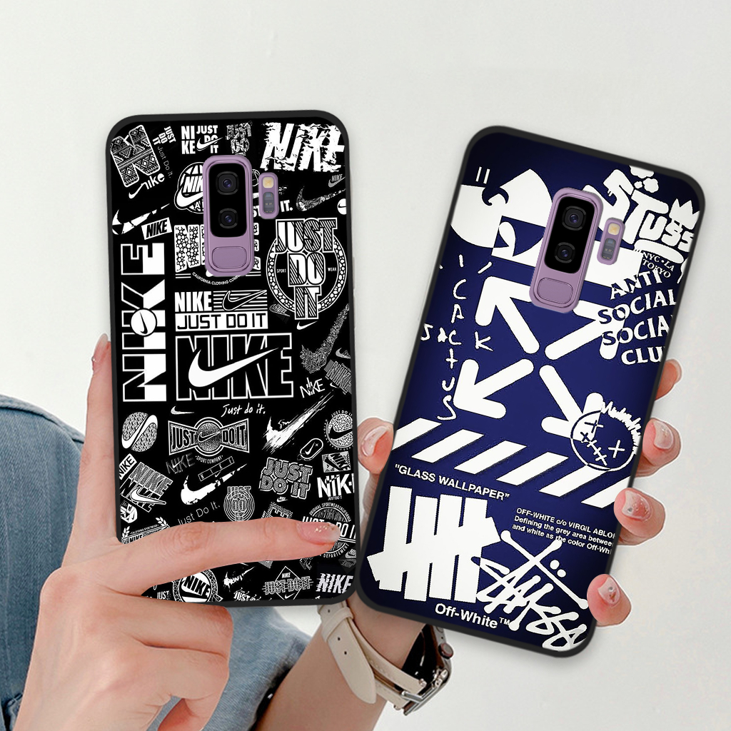Ốp lưng Samsung S9 / S9 Plus / S9+ in hình nikee, off whitee thời trang