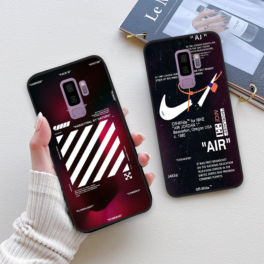 Ốp lưng Samsung S9 / S9 Plus / S9+ in hình nikee, off whitee thời trang