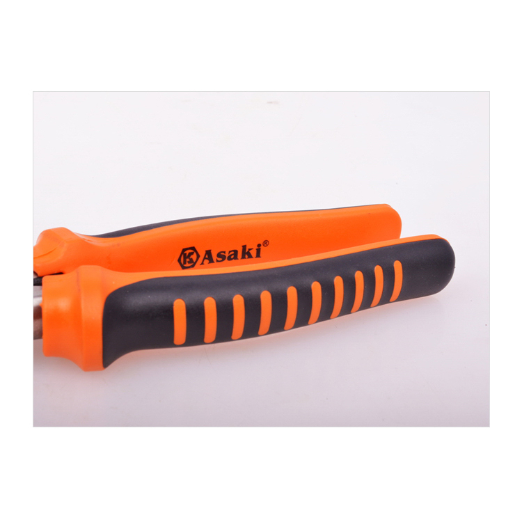 Kìm nhọn Asaki 8" AK-8095 8 inch/ 200mm thép High Carbon độ cứng cao