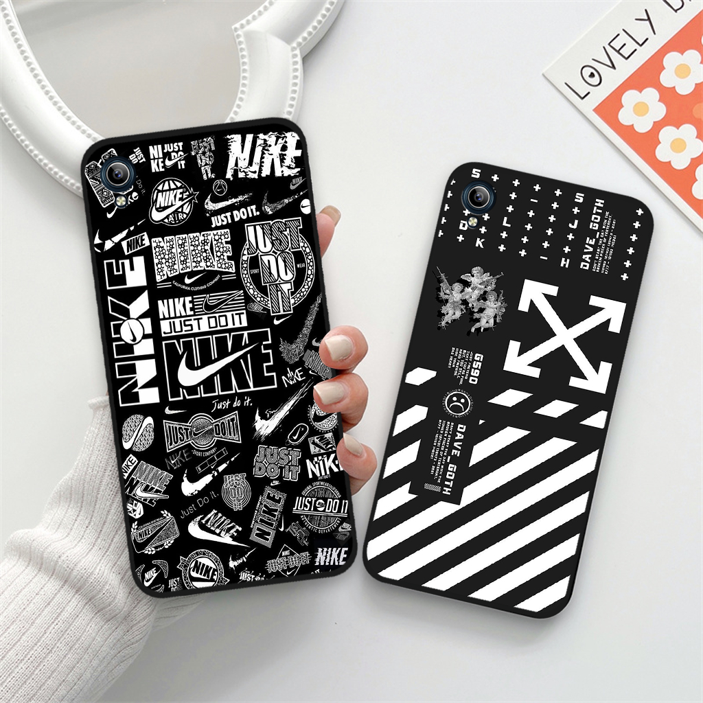 Ốp lưng Vivo Y91 / Y91c  / Y93 / Y95 in hình nikee, off whitee thời trang