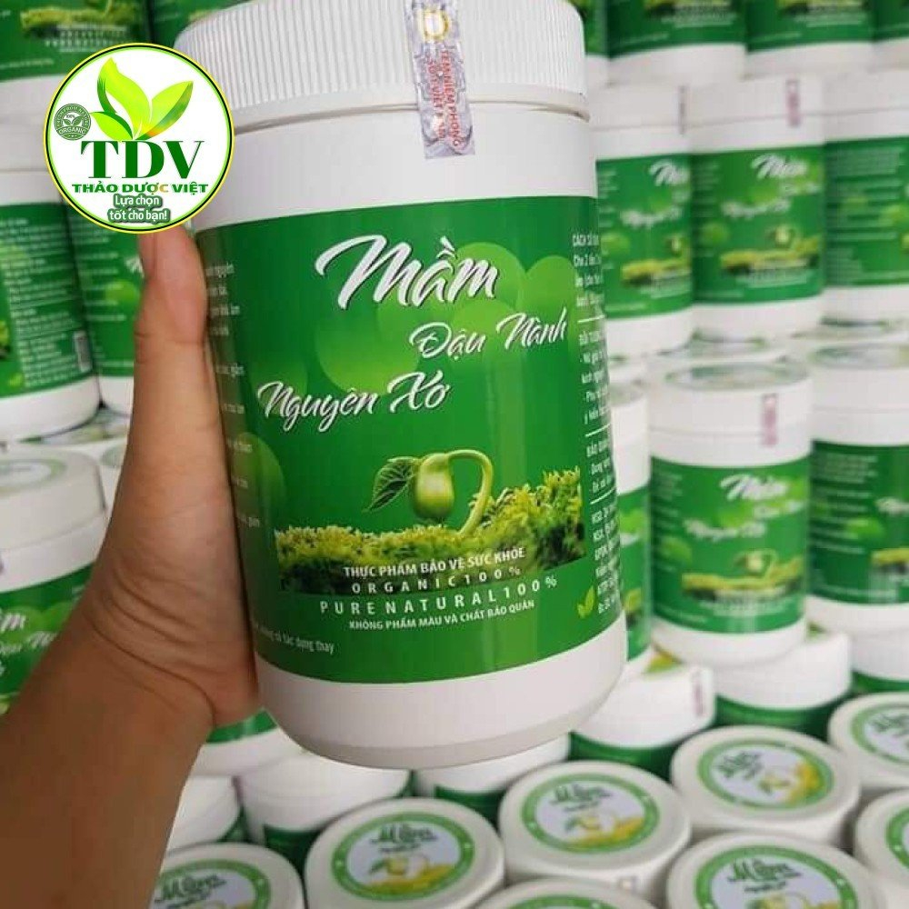 Mầm đậu nành nguyên xơ cao cấp hàng loại 1, đảm bảo VS ATTP - Hàng công tyThảo Dược VIệt