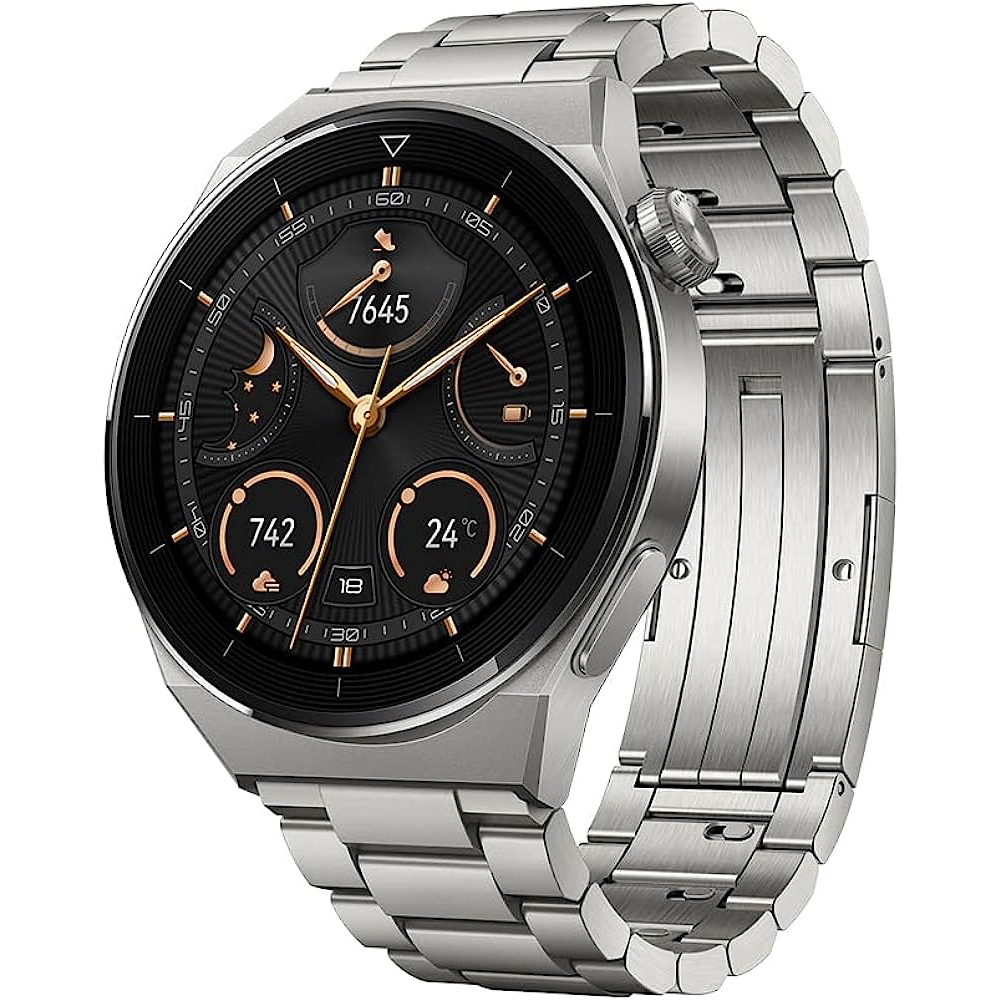 Đồng hồ thông minh Huawei Watch GT3 PRO Titanium, Kính Shappire, Đế Gốm Ceramic