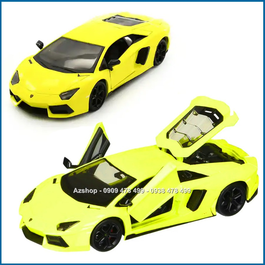 Xe Mô Hình Kim Loại Lambo Aventador Tỉ Lệ 1:24 - Maisto Design