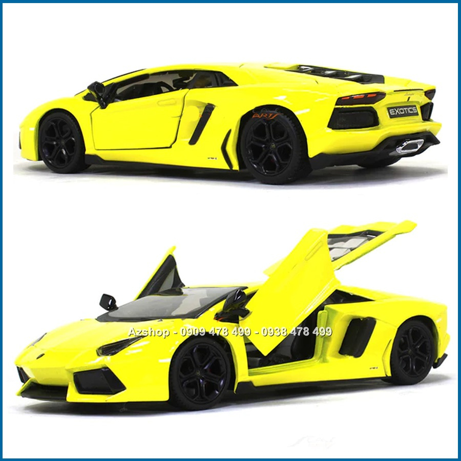 Xe Mô Hình Kim Loại Lambo Aventador Tỉ Lệ 1:24 - Maisto Design