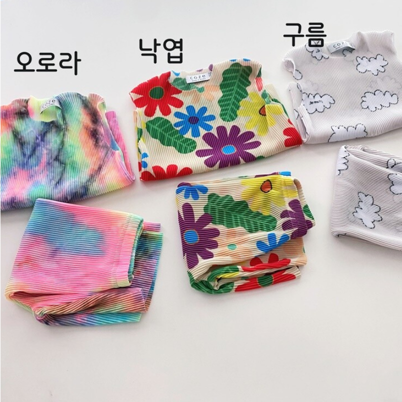 Coze Bộ đồ xếp ly Hàn Quốc cho bé