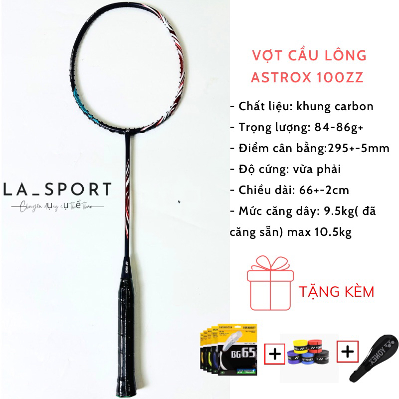 Vợt cầu lông 100% carbon giá rẻ,vợt cầu lông đơn siêu nhẹ bền đẹp căng sẵn 9.5kg tặng kèm bao đựng và quấn cán