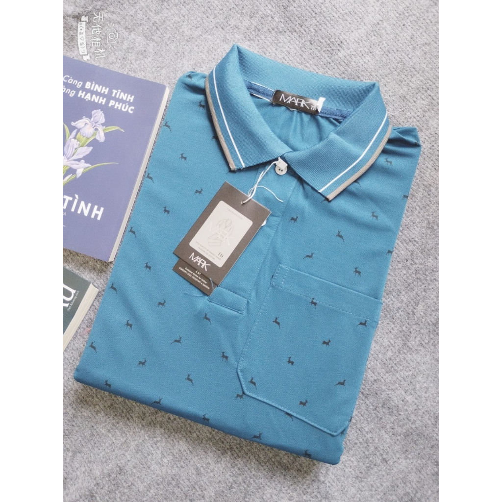 Áo thun nam trung niên vải CÁ SẤU co giãn 4 chiều mềm mát APOLO38