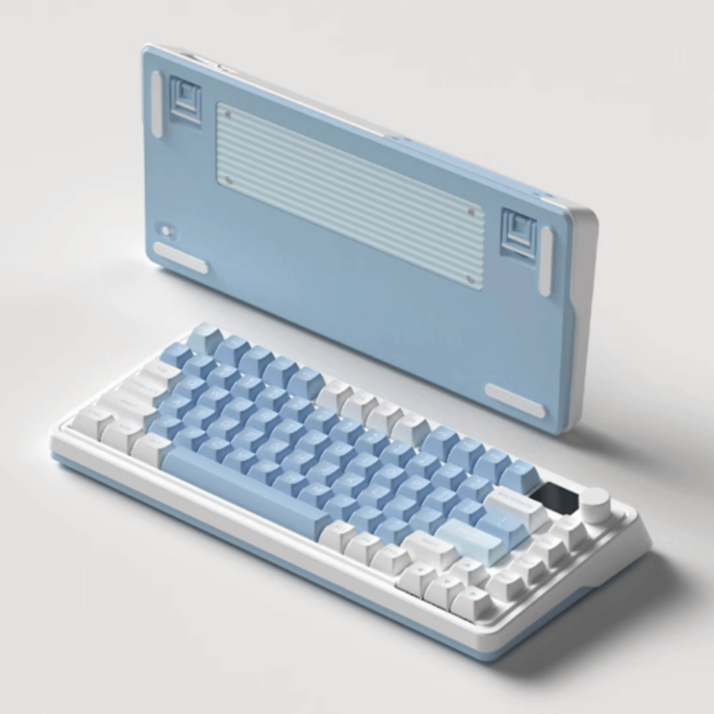 Bàn phím cơ CMK75 - FL ESPORTS mới 3 chế độ kết nối, gasket mạch xuôi, màn hình TFT - Kicap