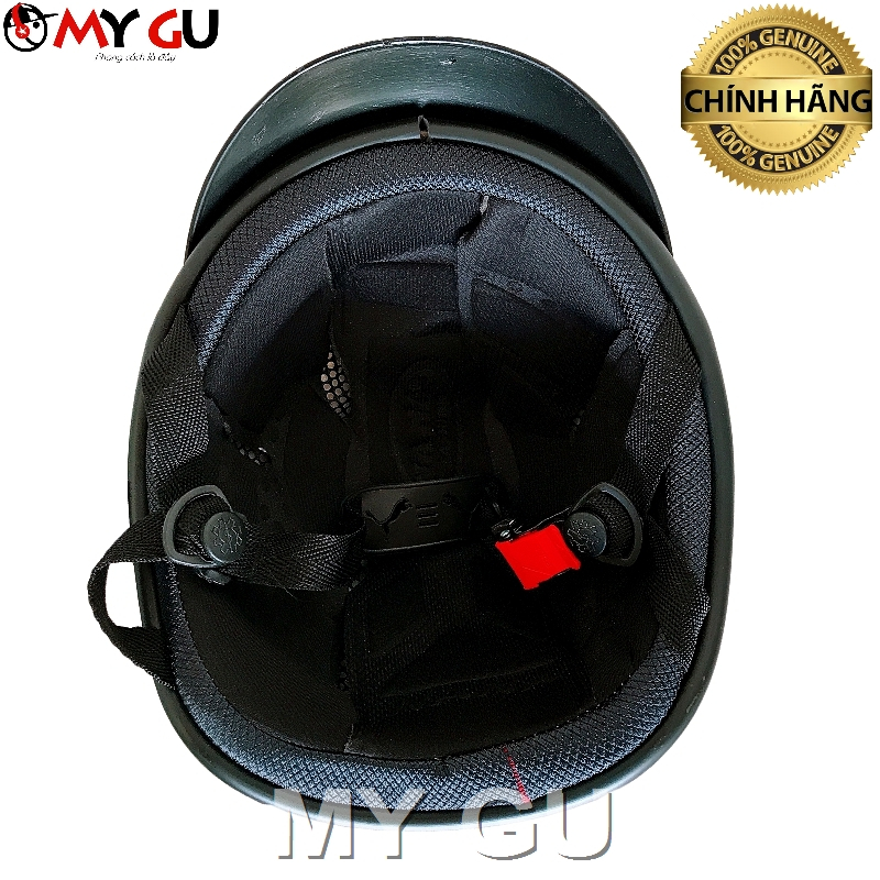 Mũ bảo hiểm chính hãng ốp da cao cấp MIKKO N02