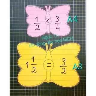 Bảng phụ cỡ a4, a3.