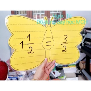 (Đồ dùng dạy học MCH) Bảng phụ cỡ A4, A3.