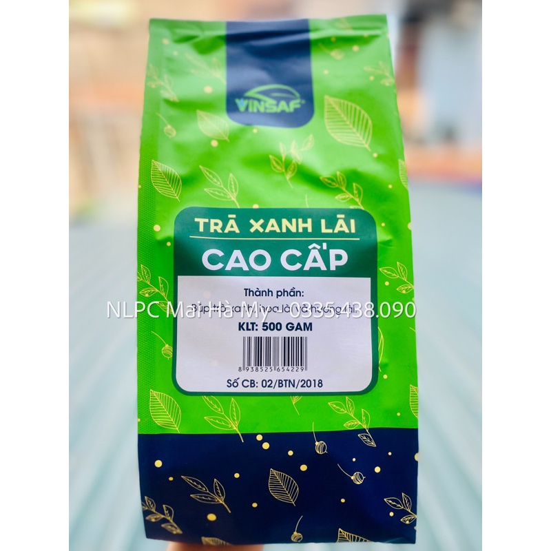 Trà xanh lài cao cấp Vinsaf gói 500g