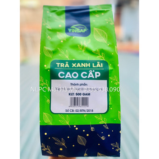 Trà xanh lài cao cấp Vinsaf gói 500g