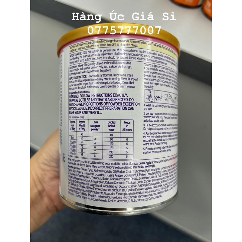 𝐍𝐄𝐎𝐂𝐀𝐓𝐄 GOLD 𝐔́𝐂 𝐂𝐇𝐎 𝐁𝐄́ 𝐃𝐈̣ 𝐔̛́𝐍𝐆 Đ𝐀̣𝐌 𝐁𝐎̀ 𝟒𝟎𝟎𝐠