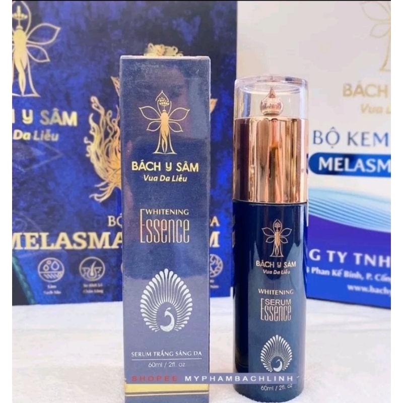 sản phẩm serum trắng sáng da(60ml) tặng nc bạch khiết