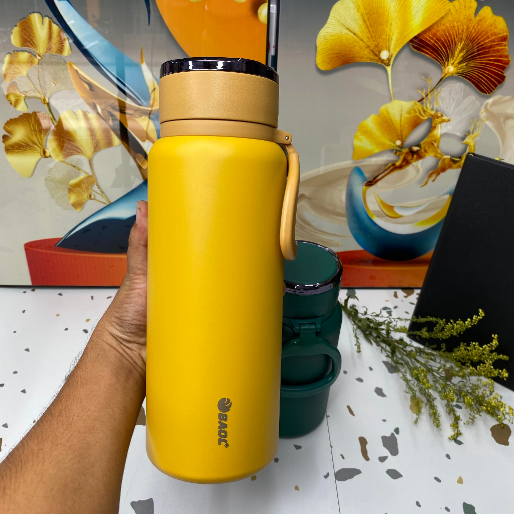 Bình nước giữ nhiệt dung tích lớn 1500ml BAOL, Bình giữ nhiệt 2 lớp inox cao cấp. 7 Ngày Đổi Trả! | BigBuy360 - bigbuy360.vn