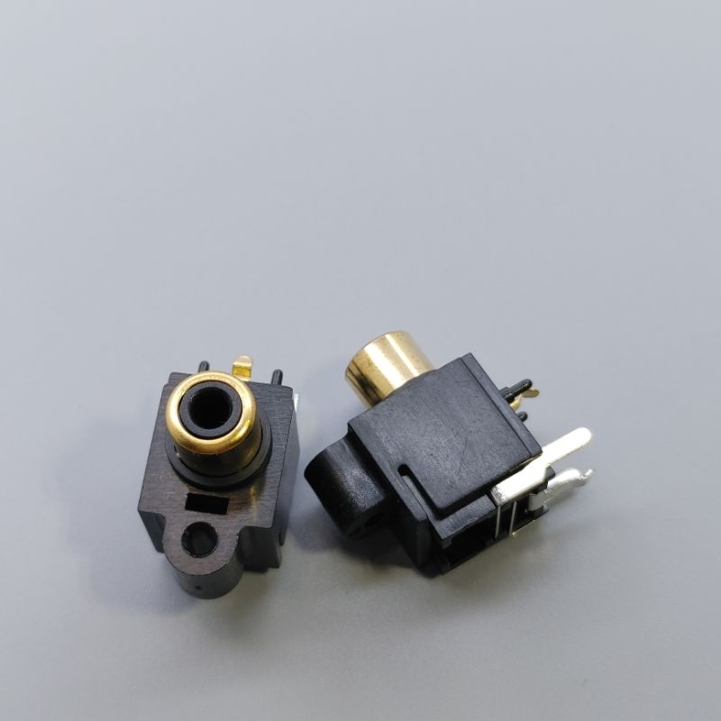 Jack RCA, AV đơn, jack bông sen đồng mạ vàng