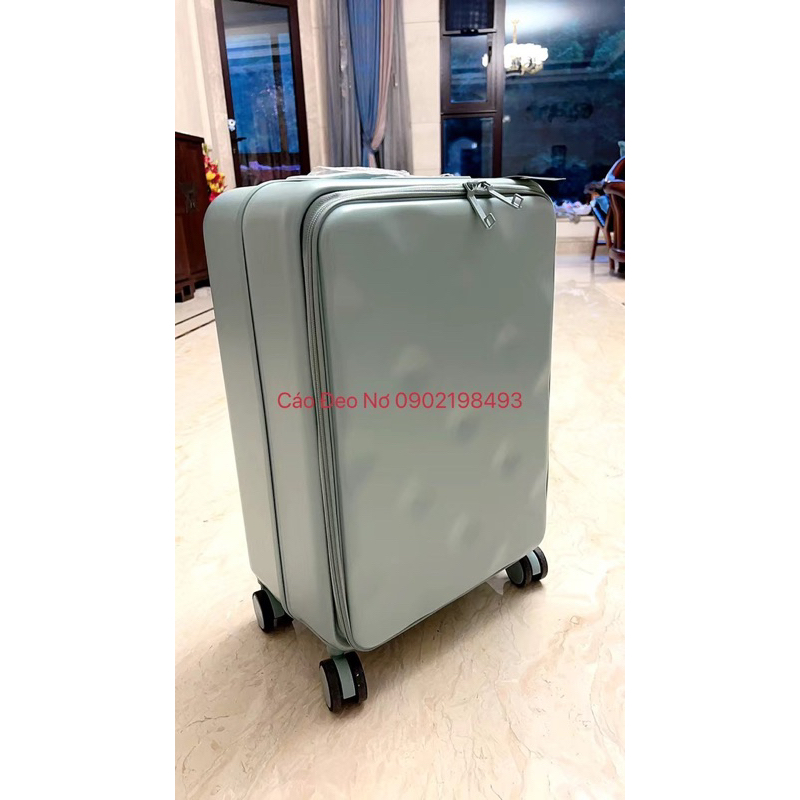 Vali Xách Tay 7 In 1 Cao Cấp 1 Ngăn Sâu BROMEN Mẫu Mới Nhất - Cáo Đeo Nơ