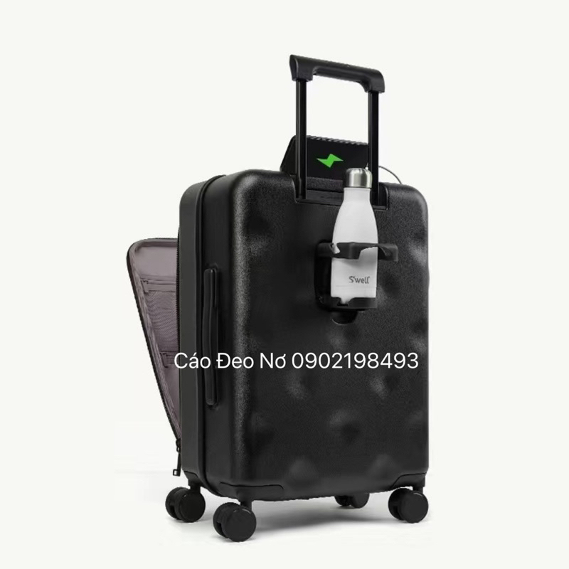 Vali Xách Tay 7 In 1 Cao Cấp 1 Ngăn Sâu BROMEN Mẫu Mới Nhất - Cáo Đeo Nơ