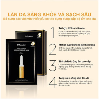 Mặt Nạ JMSOLUTION Vita [MIẾNG LẺ] Cấp Nước Nhanh Chóng Cho Da 30ml