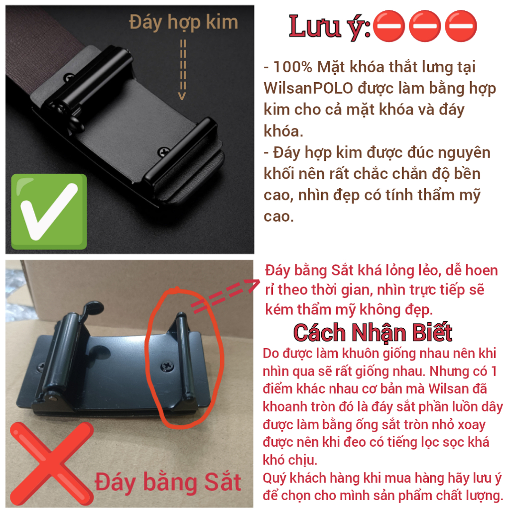 Thắt Lưng Nam Dây Lưng Da Bò cao cấp Wilsan POLO, Dây nịt nam bản nhỏ khóa tự động phong cách Hàn Quốc WS012