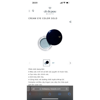 Phấn mắt dạng kem #CreamEyeColorSolo
