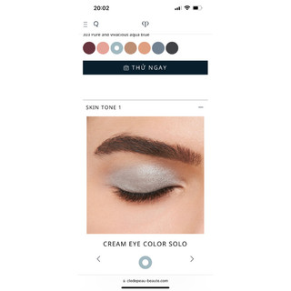 Phấn mắt dạng kem #CreamEyeColorSolo
