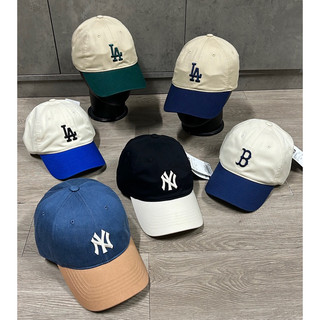 [Chính Hãng] Mũ Nón MLB bóng chày unisex Basic Color Block Unstructured  Style Code: 3ACP3303N