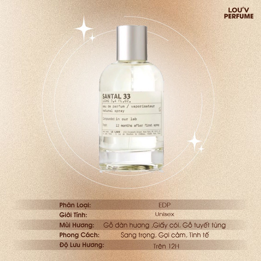 Nước Hoa Nam Nữ Unisex Le Labo Another 13 33 nồng độ EDP dung tích 100ml thơm lâu kèm túi | BigBuy360 - bigbuy360.vn