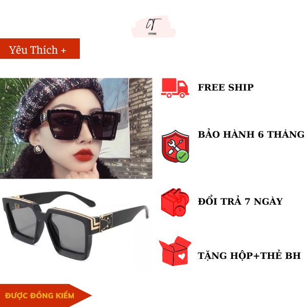 Kính mắt LV Nam Nữ cao cấp - chống tia UV