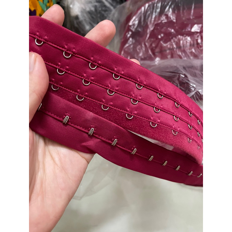 Móc gài áo ngực may corset 3 hàng