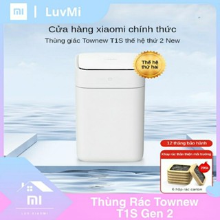 Thùng rác thông minh XIAOMI TOWNEW T1S Gen 2 cổng Type-C đóng gói tự động